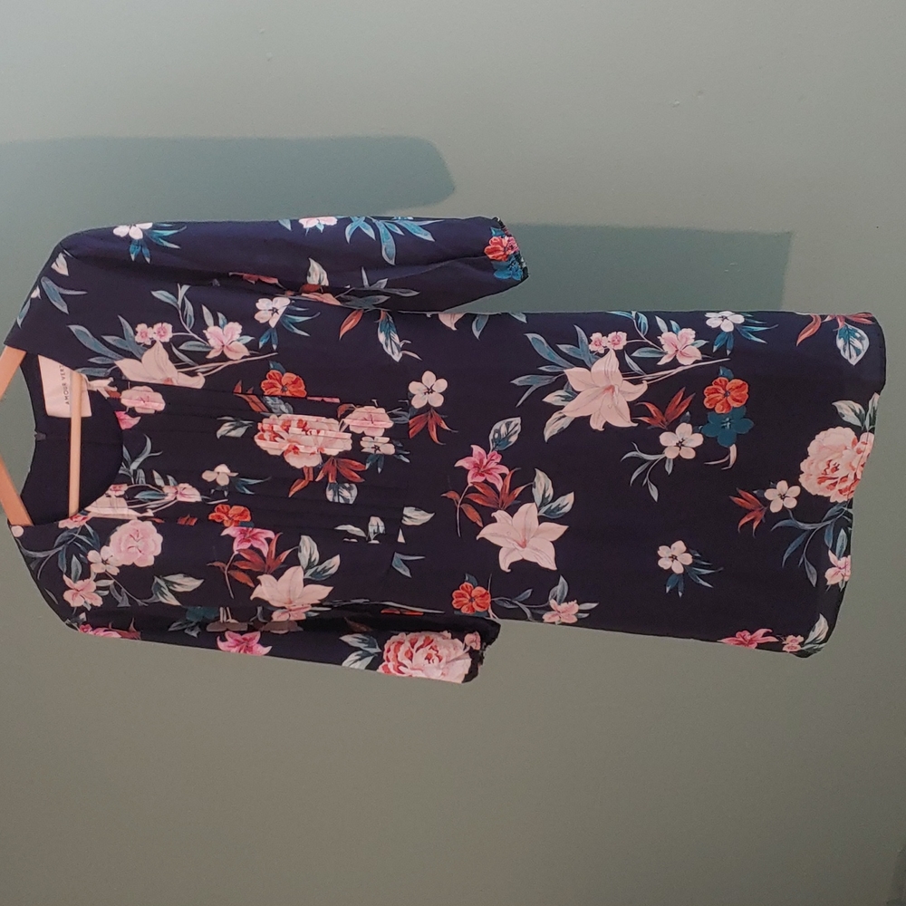 Amour Vert XS Blue Floral Dress